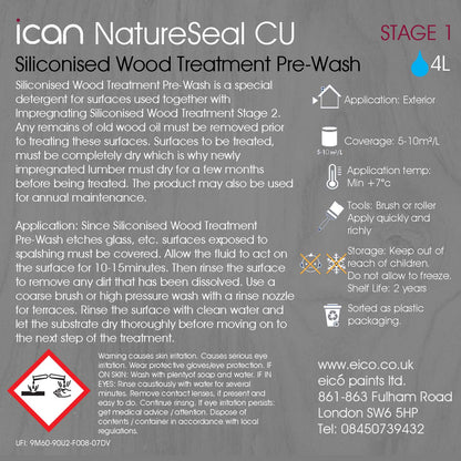 NatureSeal CU Stage 1 and 2 Siliconised Wood Treatment Bundle